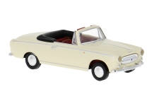 Brekina 29163 - H0 - Peugeot 403 Cabrio - perlweiß